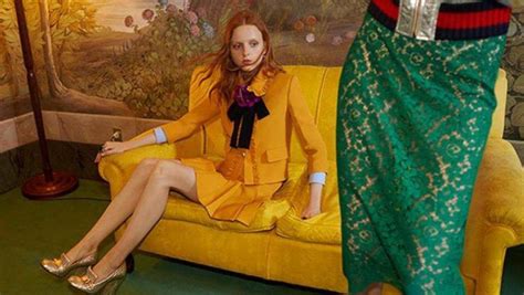 Gucci modella nuda foto campagna 